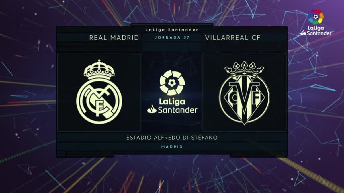 VIDEO: Resumen Goles - Real Madrid - Villarreal - Jornada 37 - La Liga Santander