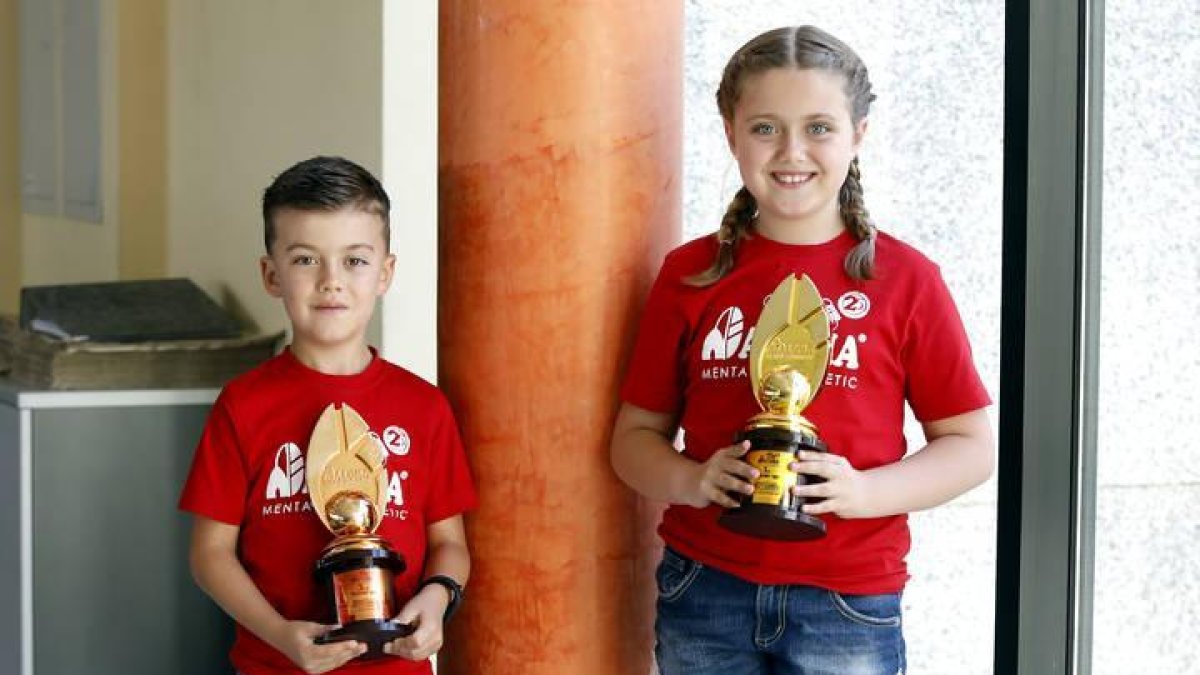 aDRIANA Y SU HERMANO gUILLERMO EN UNA IMAGEN DE ARCHIVO