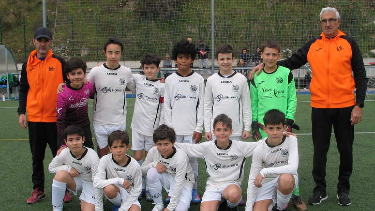 Equipo del Santa Marta de la categoría alevín. DL