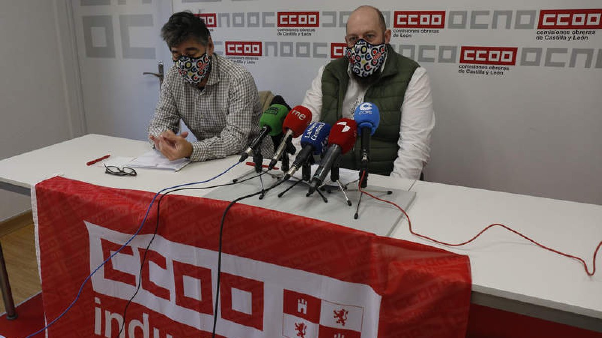Gonzalo Díez y Ángel Santos. FERNANDO OTERO