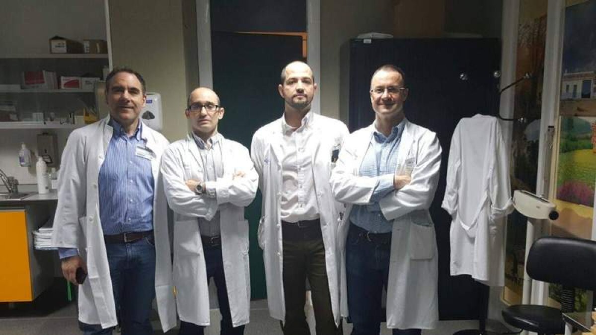 Antonio López-Sastre, Jaime Sánchez Lázaro, Óscar Fernández Hernández y Francisco Madera González.