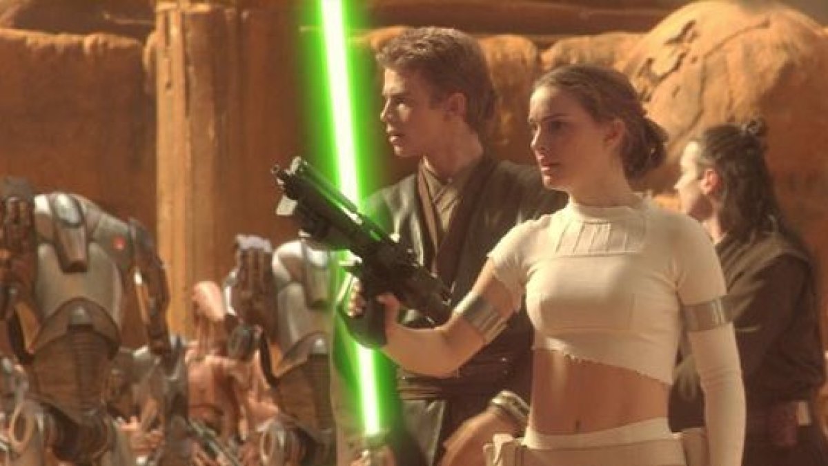 Una imagen de 'Star Wars: el ataque de los clones', uno de los capítulos de la legendaria serie. DL