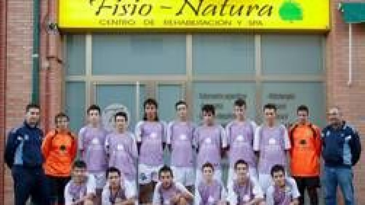 Formación de La Bañeza FS/Fisionatura que milita en la 1.ª División Regional Cadete