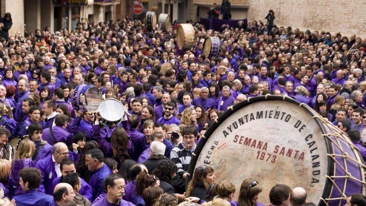 Rompida de la hora en Calanda