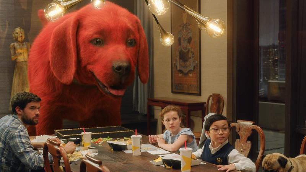 ‘Clifford, el gran perro rojo’, una de las apuestas de la gran pantalla. PARAMOUNT PICTURES