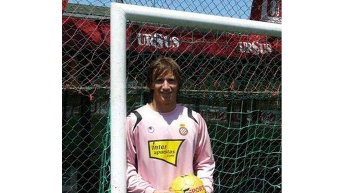 Dinu Moldovan, durante su etapa en el Espanyol.