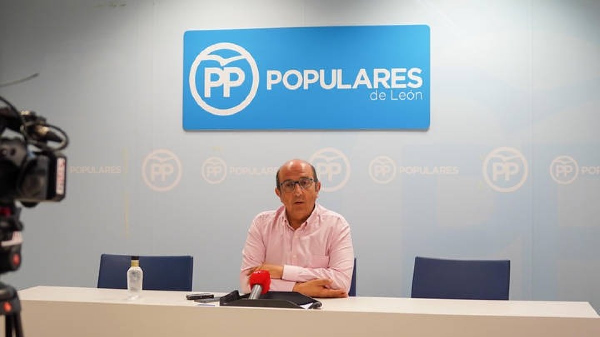Francisco Castañón, en la