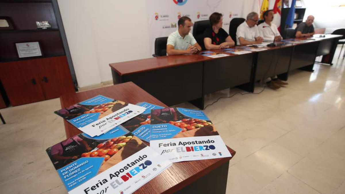 Imagen del acto de presentación de las ferias. L. DE LA MATA