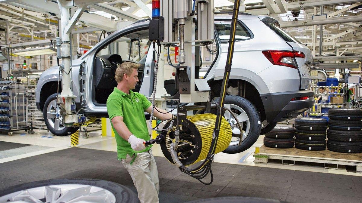 Planta de Kvasiny en la que se produce el Seat Ateca.