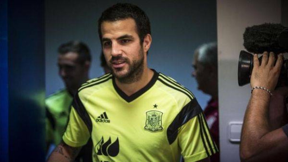 Cesc no estará esta vez con la selección.