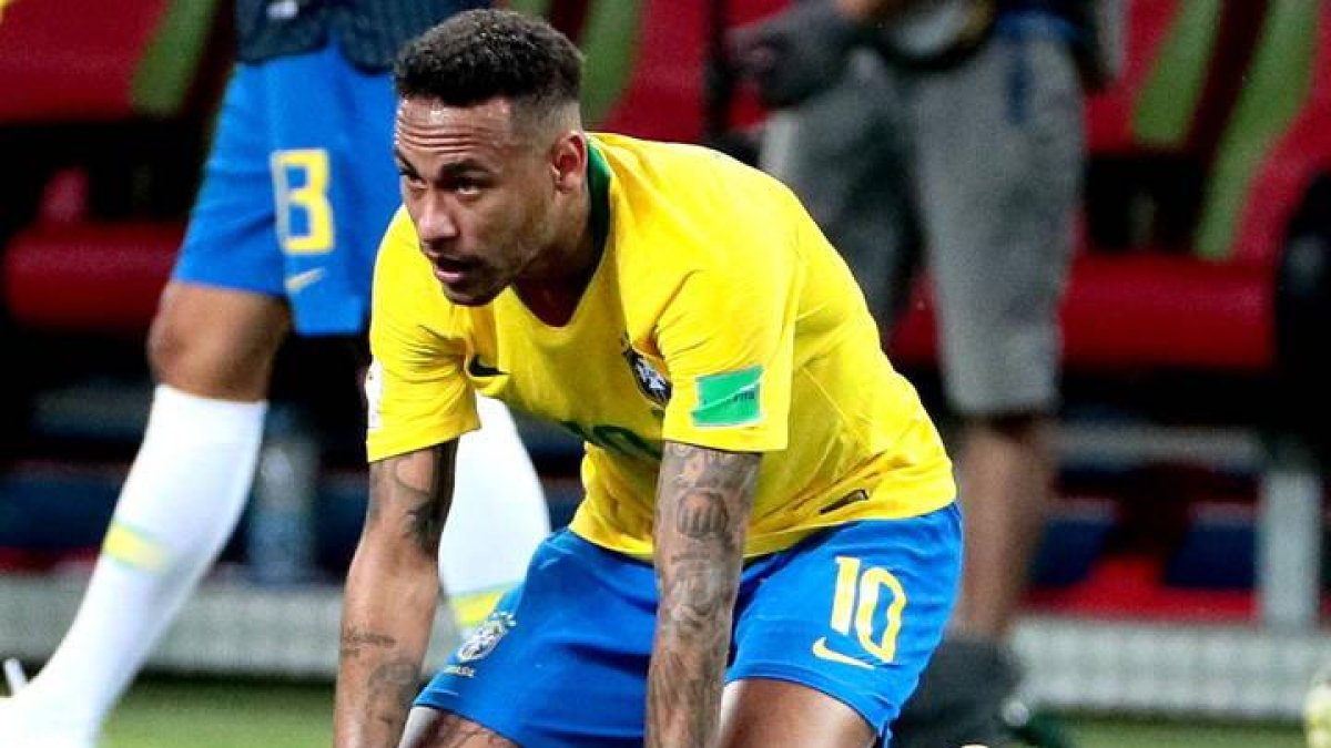 El jugador brasileño Neymar.