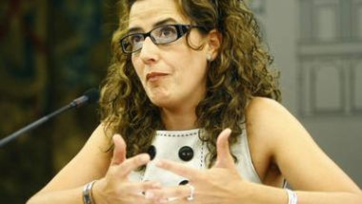 Natalia Rodríguez Picallo, en su comparecencia de ayer.