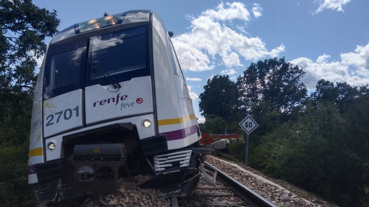 El accidente se saldó sin daños personales. DL
