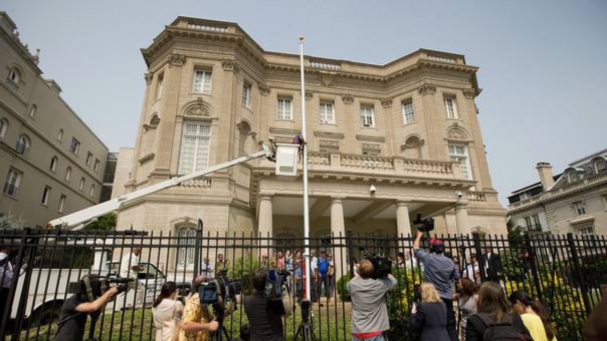 Embajada de Cuba en Washington.