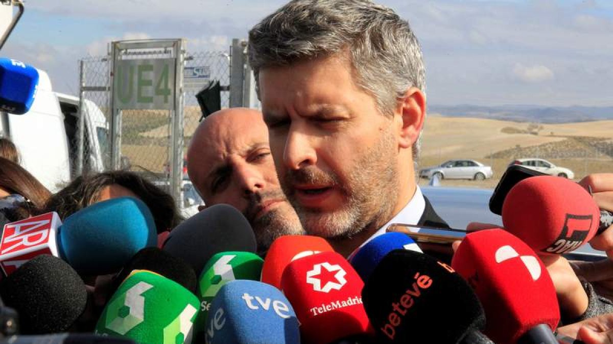 Andreu Van den Eynde, el abogado de Oriol Junqueras. VÍCTOR LERENA