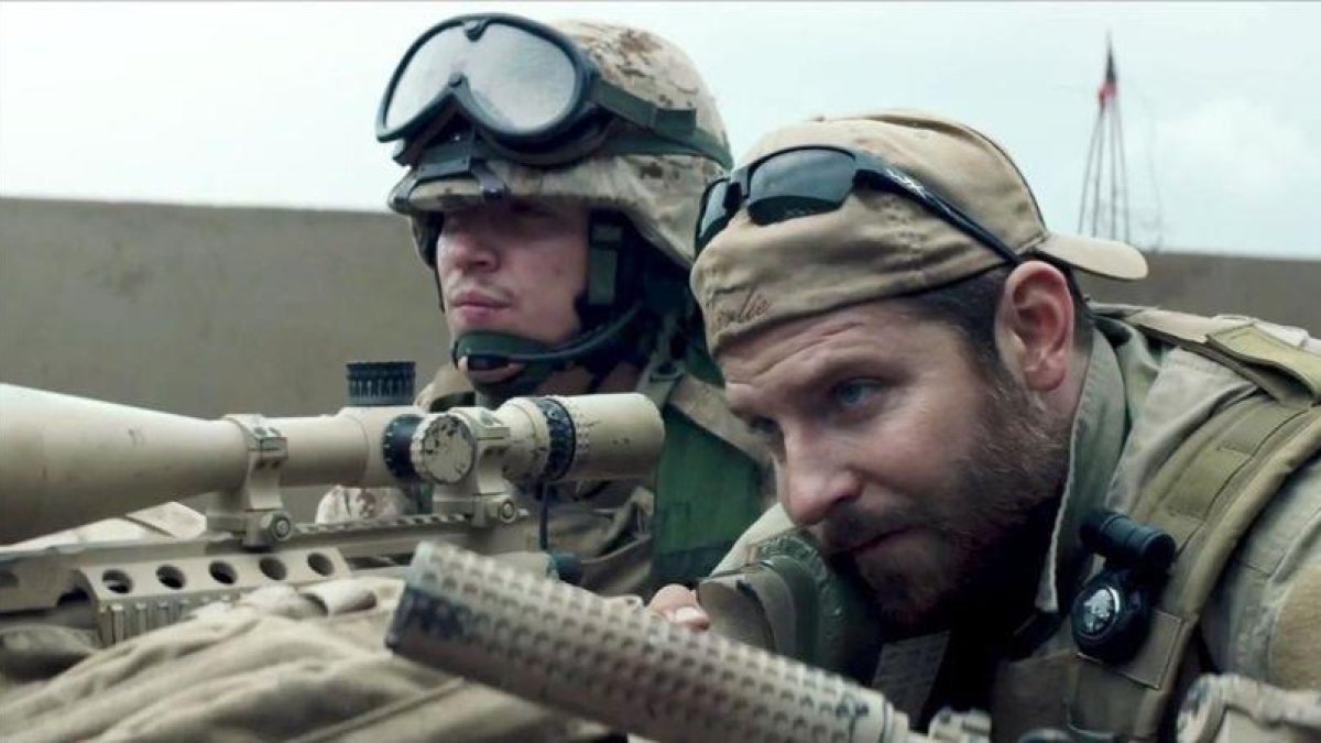 Bradley Cooper, en una escena de la película El francotirador.