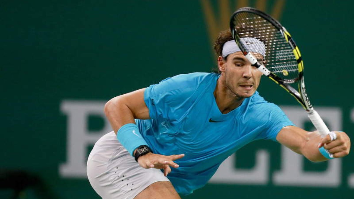 Nadal fue siempre a remolque del gran juego del argentino.