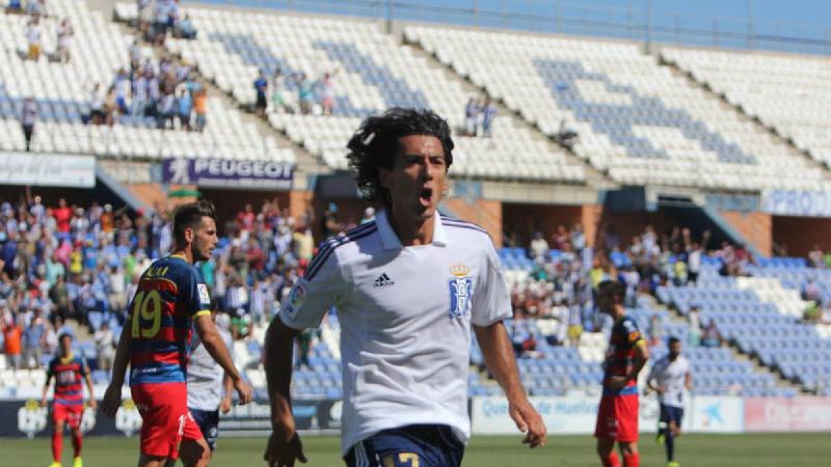 Pedro Ríos durante un Recretaivo-Llagostera