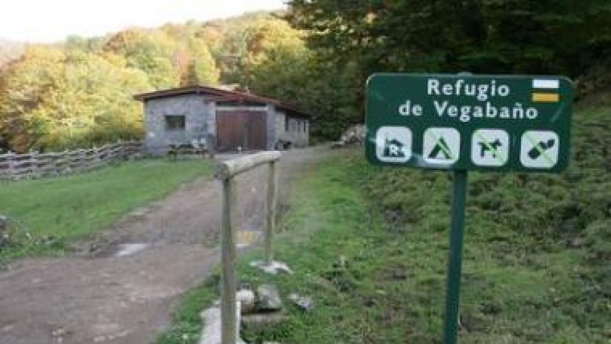 Imagen del refugio de montañeros de Vegabaño situado en el Parque Nacional de Picos de Europa.