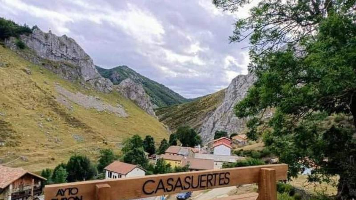 Vista panorámica en Casasuertes. AYUNTAMIENTO DE BURÓN