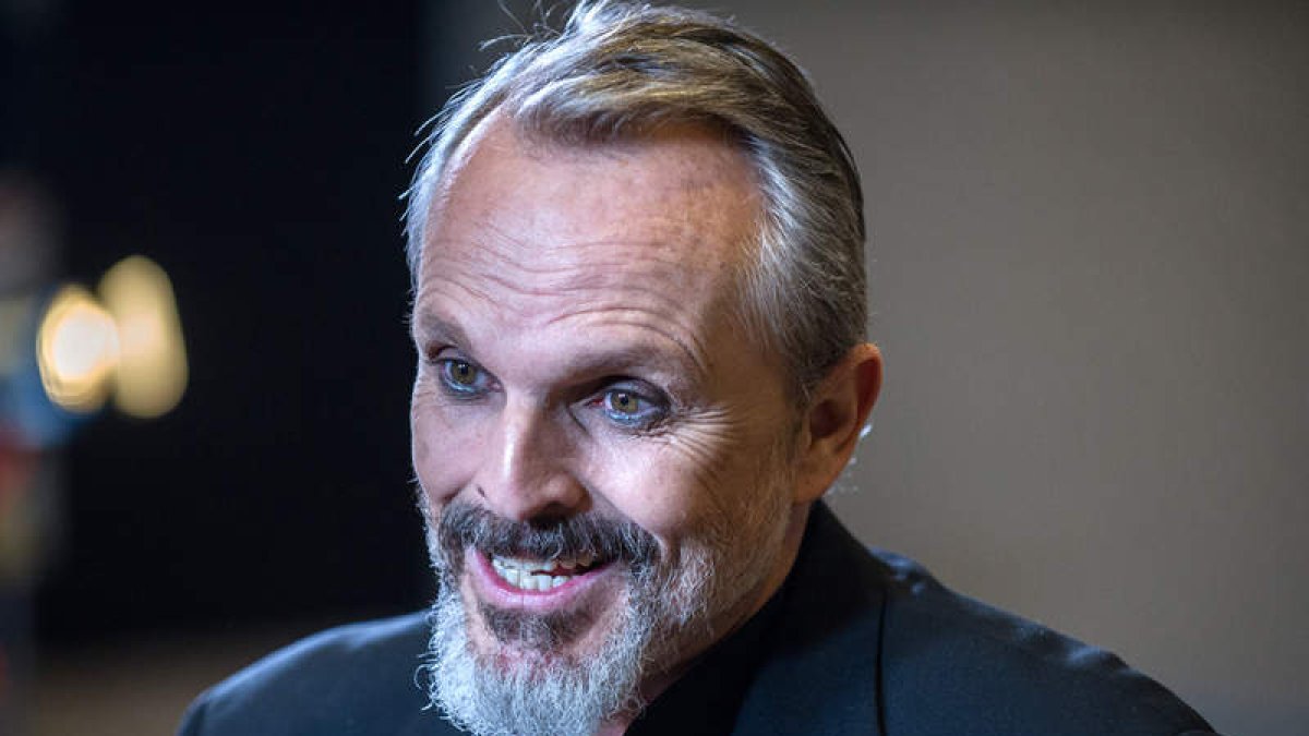 Imagen del cantante y actor español Miguel Bosé. GIORGIO VIERA