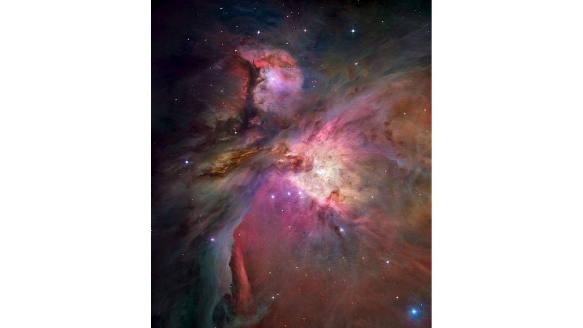 La nebulosa de Orión vista por el telescopio Hubble. NASA