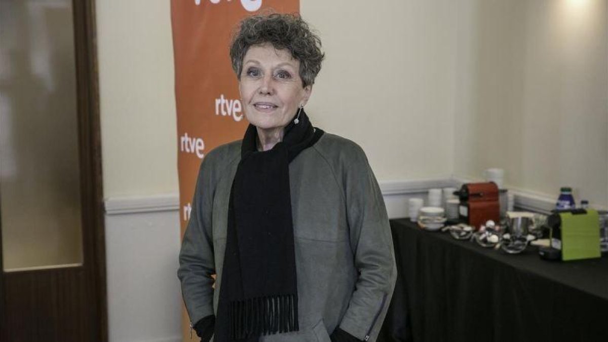 Rosa María Mateo, administradora única de RTVE, el pasado miércoles en Barcelona.
