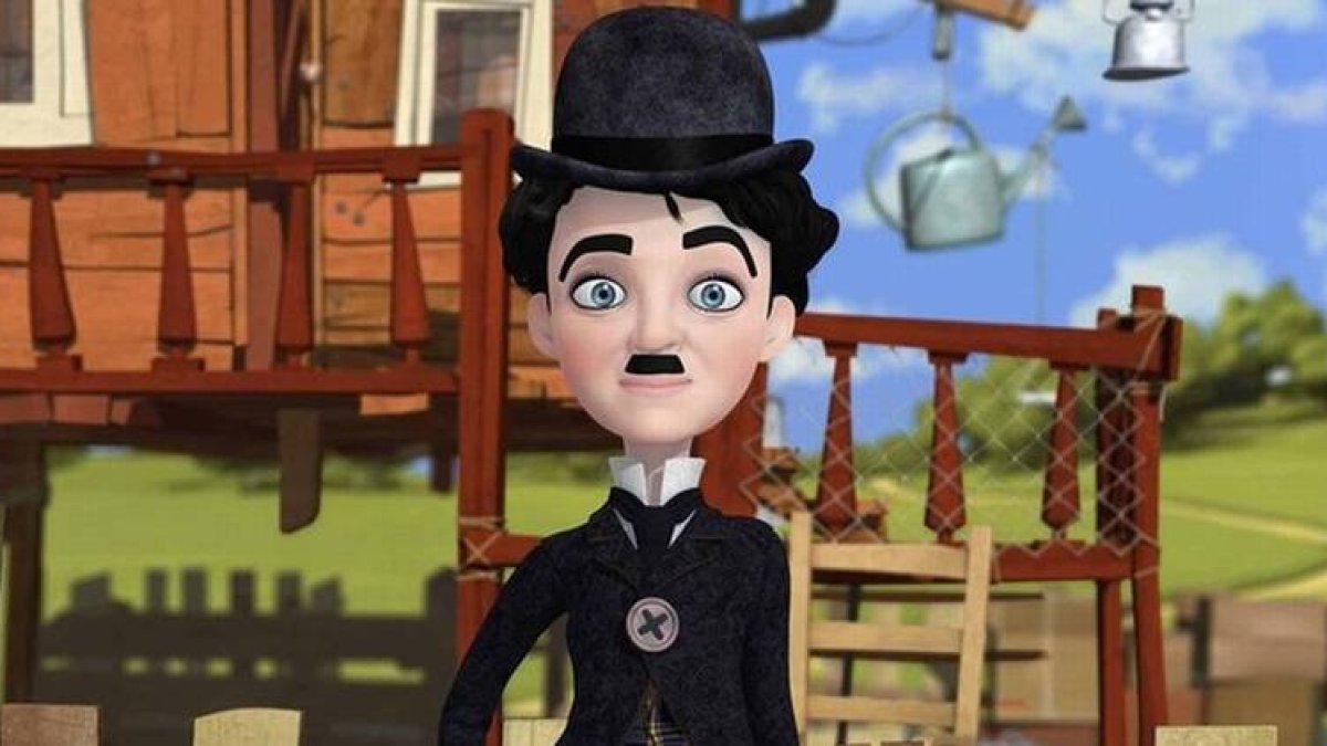 Charlot, en la serie 'Chaplin'.