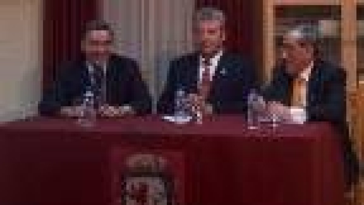 Un momento del acto promocional del Centro Leonés en Cataluña