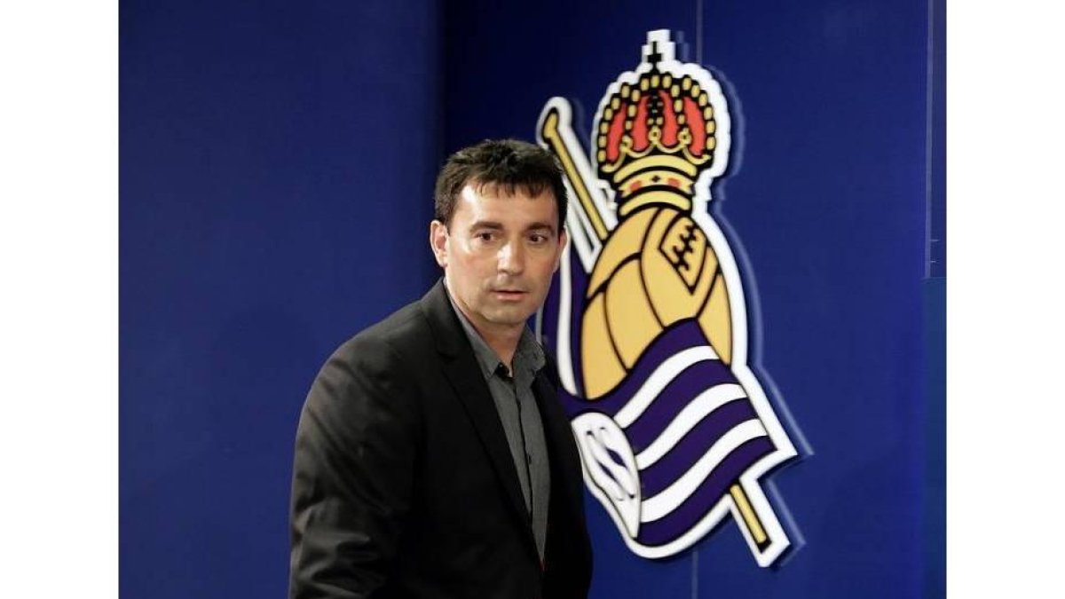 Asier Garitano, técnico de la Real Sociedad.