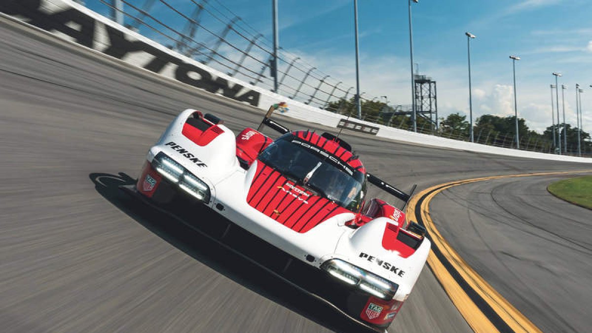 Prototipo 963 con el que «Porsche Penske Motorsport» correrá oficialmente el Mundial de Resistencia. PRSCH