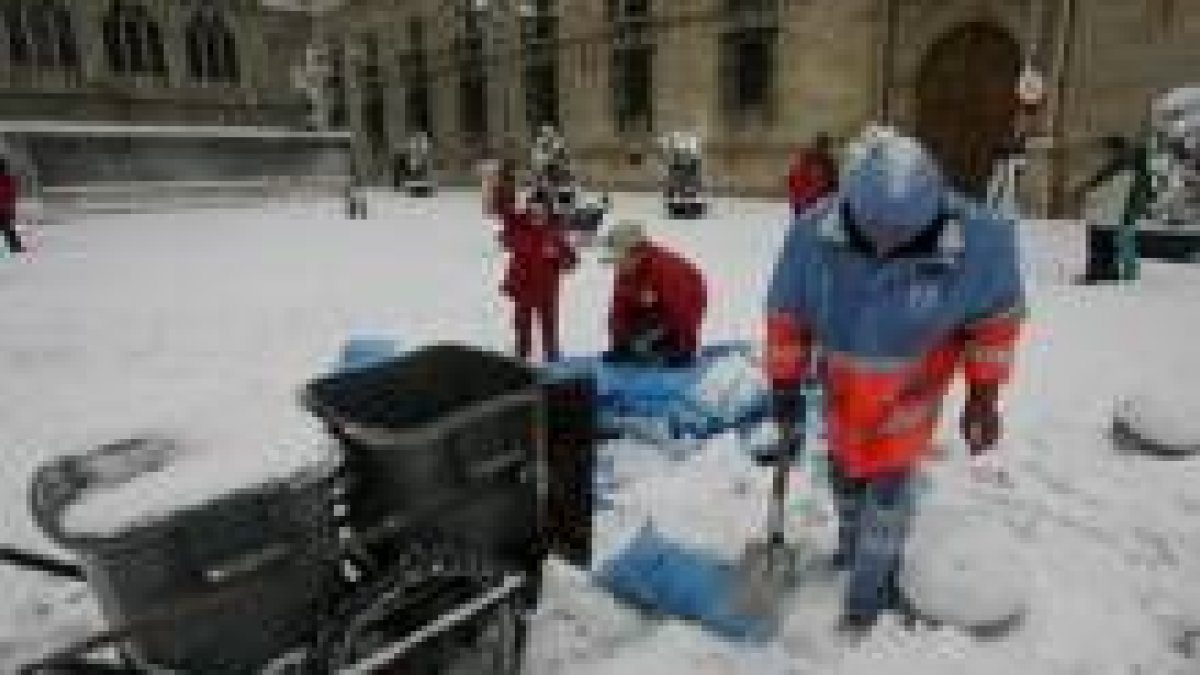 Los ciudadanos no tendrán obligación de ayudar a retirar la nieve