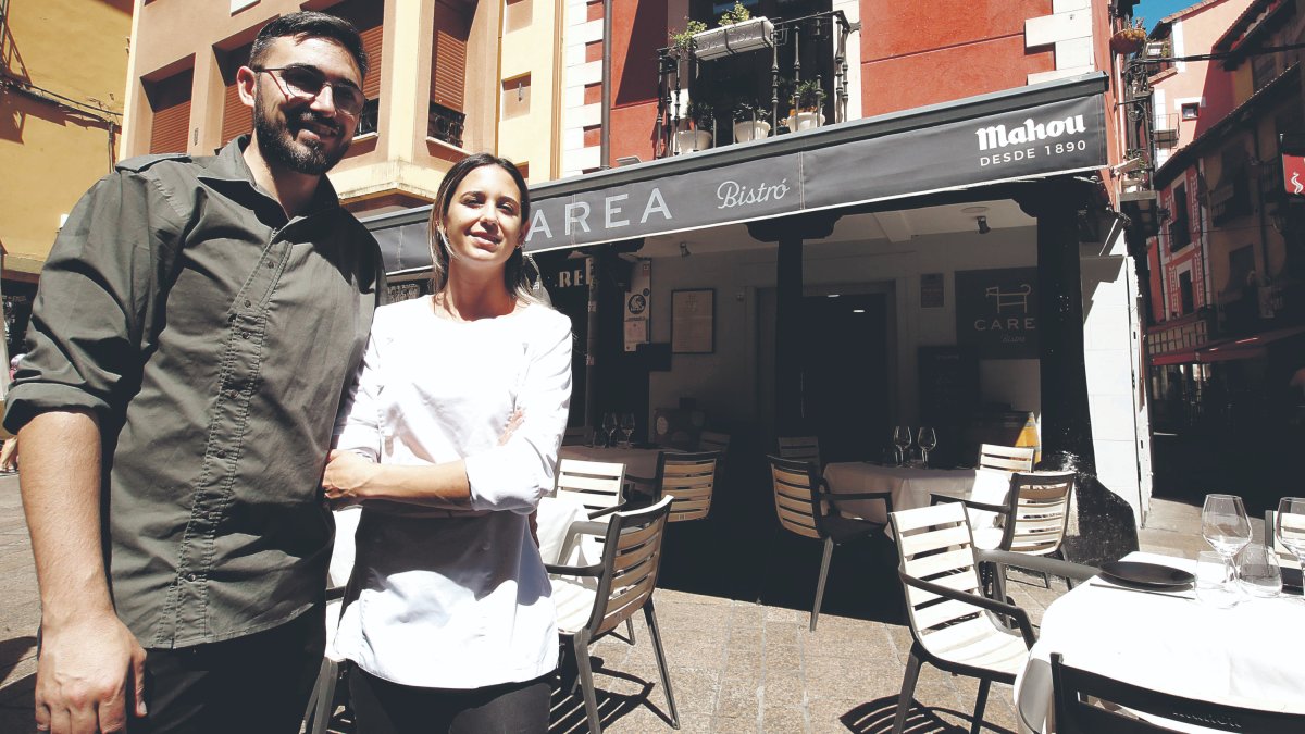 Ana y Mario, responsables de Carea Bistró. RAMIRO