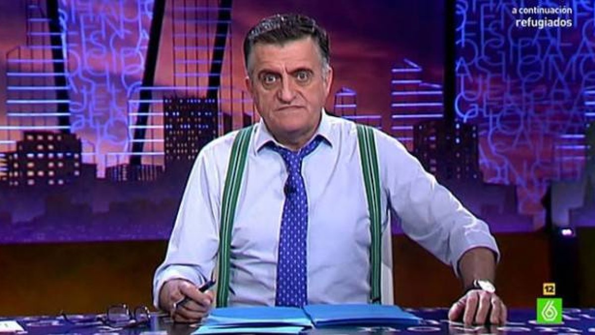 El Gran Wyoming, en 'El intermedio'.