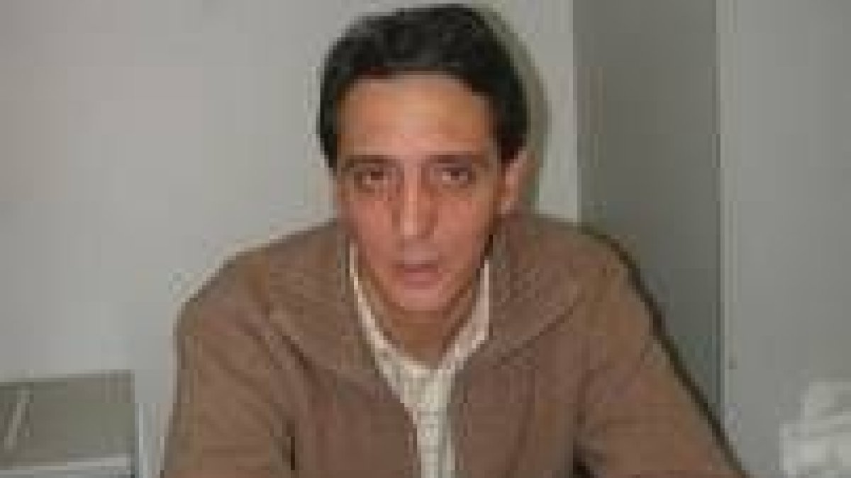 El secretario comarcal de UGT, Ángel Fernández Urdiales