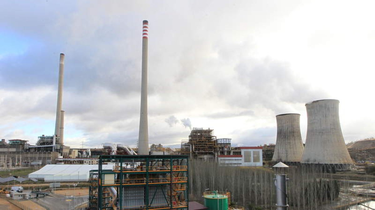 Imagen de archivo de la planta de captura de CO2 de la Ciuden en Cubillos del Sil. L. DE LA MATA