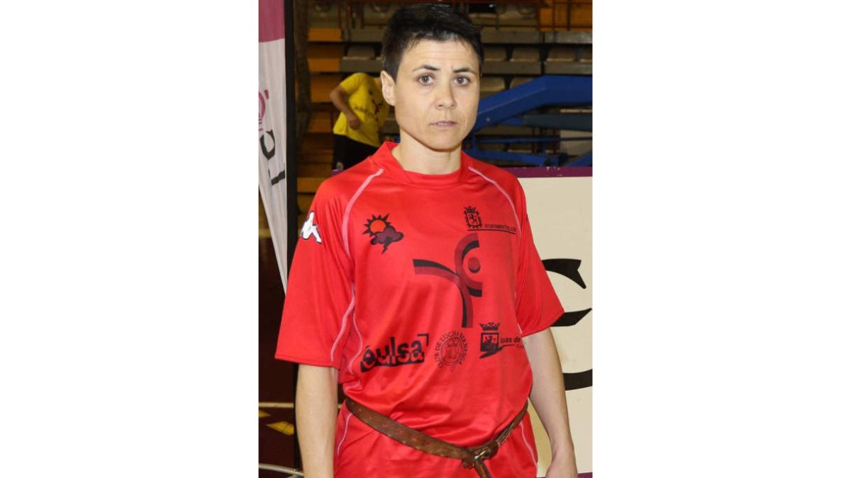 La luchadora Miriam Marcos.