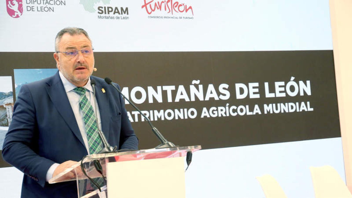 Eduardo Morán destacó que la Simpan acoge a 97 municipios y 171.000 habitantes, el 38% del censo provincial. BENITO ORDÓÑEZ