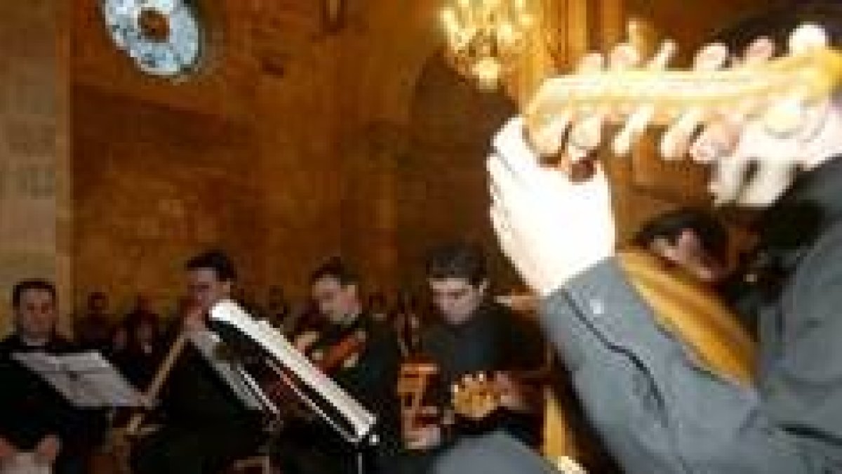 Imagen de la banda en uno de los conciertos ofrecidos en León
