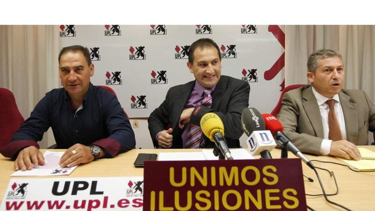 Lorenzo Callejo, Isidoro Díez y Gabriel Carracedo forman la candidatura «conjunta».