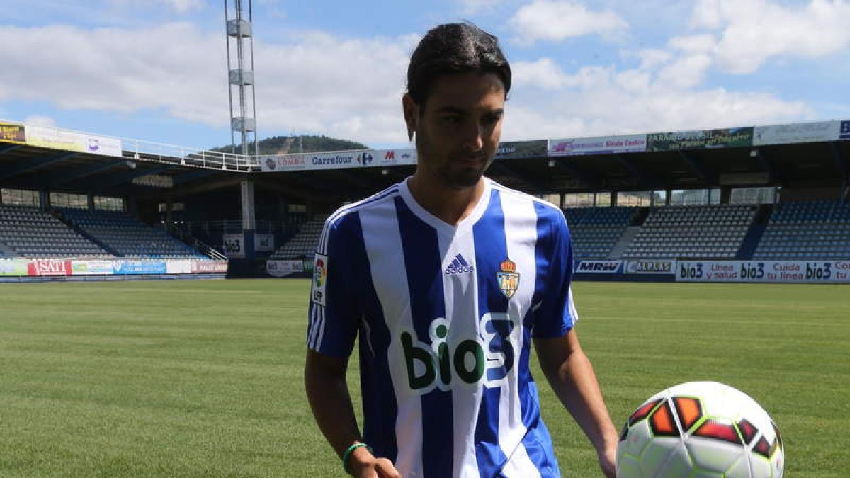 Andy volverá a jugar en la Deportiva esta temporada. L. DE LA MATA