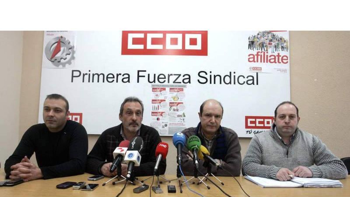 Omar García, Jesús Magadán, Juan Carlos Álvarez Liébana y Ángel M. Santos.