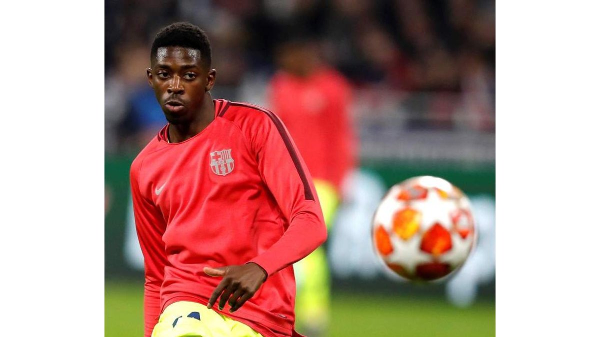 Dembélé podría reaparecer ante el Nápoles. GUILLAUME HORCAJUELO