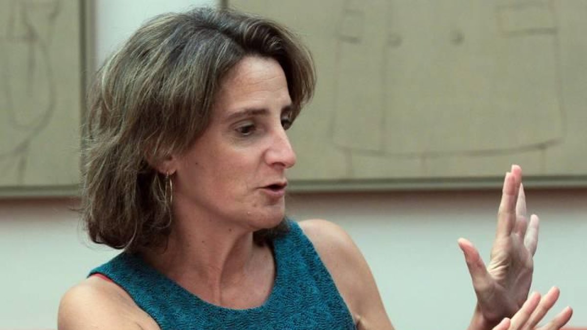 La ministra de Transición Ecológica, Teresa Ribera.