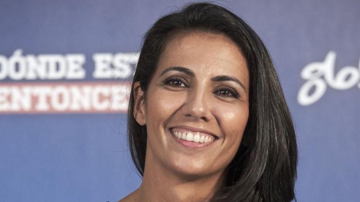 Ana Pastor, directora y presentadora del programa de La Sexta El objetivo, en Vitoria.