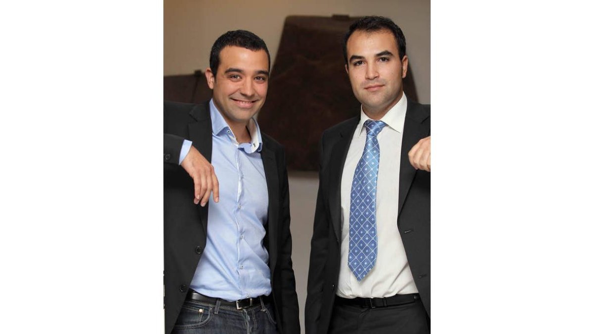 Adrián Ferrero y Alberto Acedo, los dos emprendedores leoneses que han creado AC-Gen.