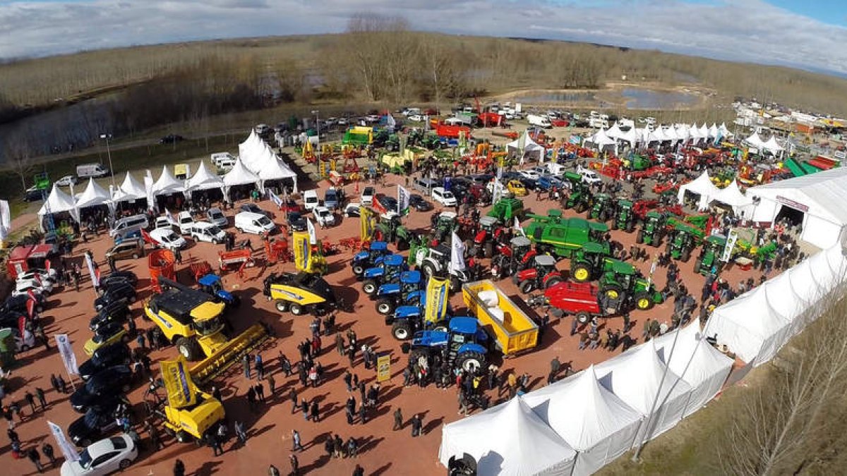 Vista cenital del recinto ferial del Complejo de la Isla con la feria instalada en una edición anterior. MEDIAPLANET