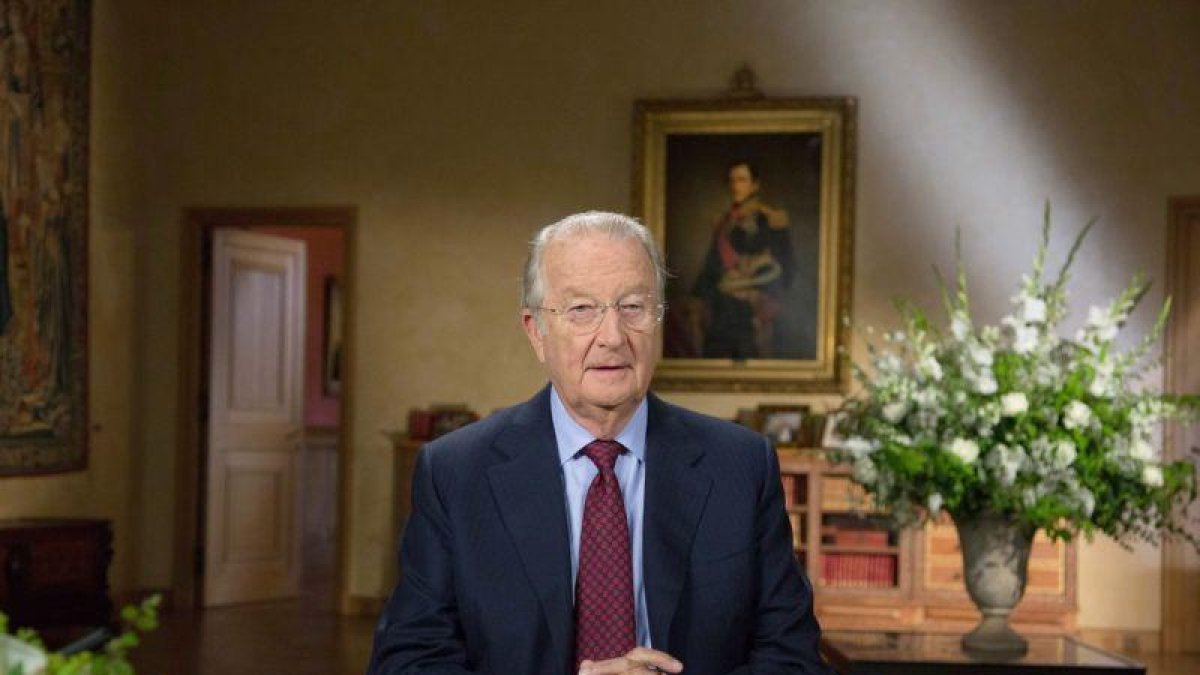 El rey Alberto II de Bélgica en el 2013.