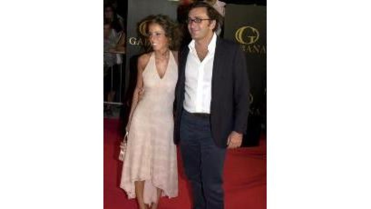 Ana Aznar y Alejandro Agag a su llegada a una discoteca de Madrid