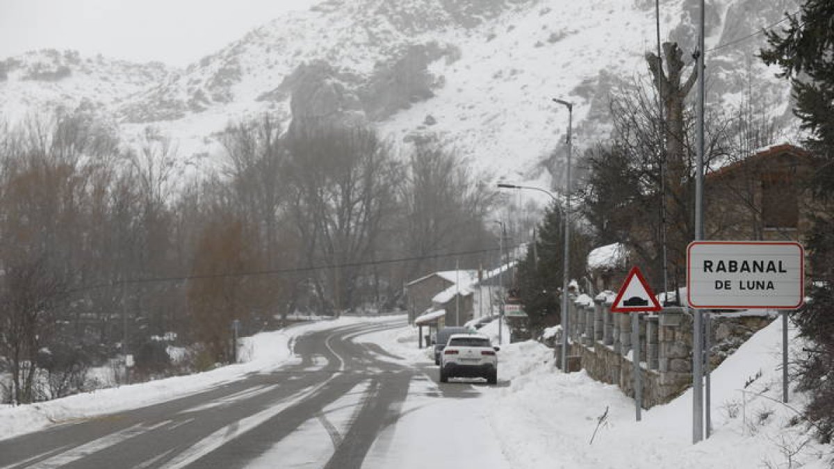 La nieve cubrió toda la provincia con Filomena. MARCIANO